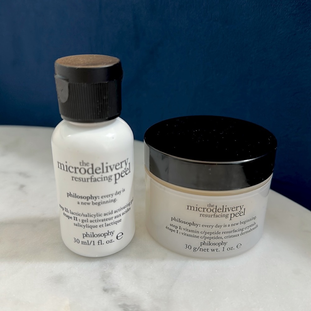 Philosophy the micro delivery resurfacing peel step 1 & 2 set - Never opened